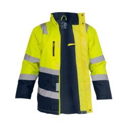 Parka Alta Visibilidad Hombre | Térmica e Impermeable