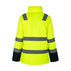 Parka Alta Visibilidad Mujer | Térmica e Impermeable