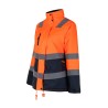 Parka Alta Visibilidad Mujer | Térmica e Impermeable