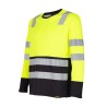 Polera Hi-Vis Bicolor Hombre Manga Larga | Dresswell