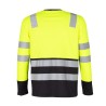 Polera Hi-Vis Bicolor Hombre Manga Larga | Dresswell