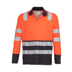 Polera Polo Hi-Vis M/L Hombre | Alta Visibilidad | Dresswell