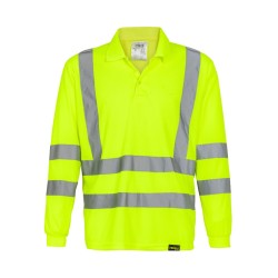 Polera Polo DryFit M/L Hombre | Alta Visibilidad | Dresswell