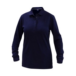 Polera Polo Comfort Spandex ML Mujer | Estilo Ejecutivo | Dresswell