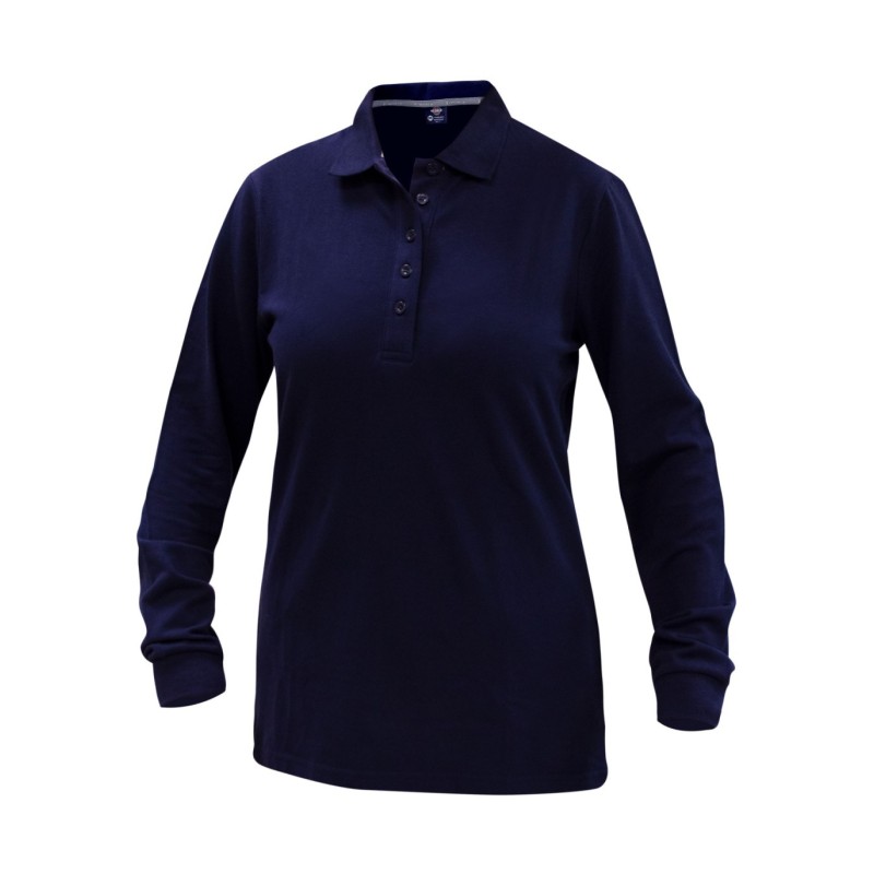 Polera Polo Comfort Spandex ML Mujer | Estilo Ejecutivo | Dresswell Polera Polo Comfort Spandex ML Mujer | Estilo Ejecutivo | Dresswell