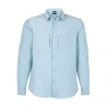 Camisa Salvia Hombre Manga Larga | Tela Ripstop, UV y Teflón | Dresswell