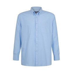 Camisa Oxford Classic Hombre con Bolsillo | Elegancia Atemporal | Dresswell